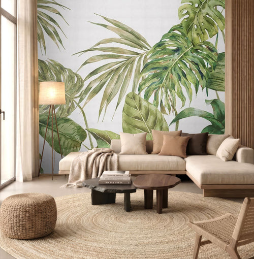 Sanders & Sanders fotobehang jungle bladeren  - 375 x 270 cm - 601435