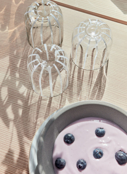 OYOY Bord - Set van 2 Yuka - terracotta - vtwonen shop