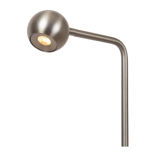 Lucide vloerlamp MONTANA - Geïntegreerde LED - Grijs ijzer