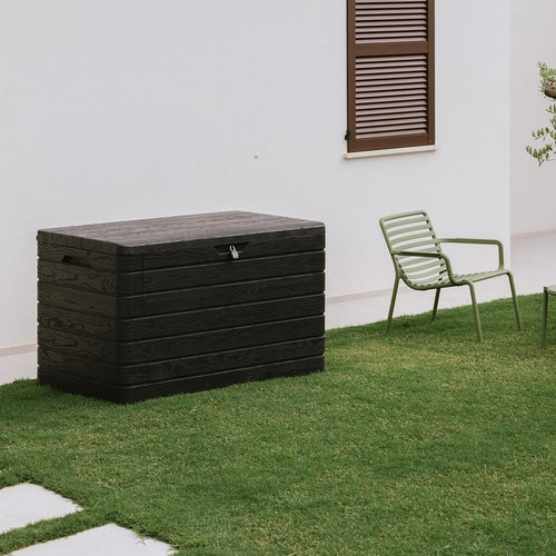 Toomax opbergbox Dolomiti - donker grijs 970 liter - vtwonen shop