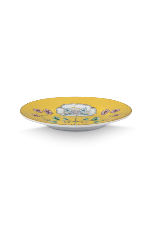 Pip Studio - Petit Fours - Lily & Lotus - Geel - 12 cm - Set van 6