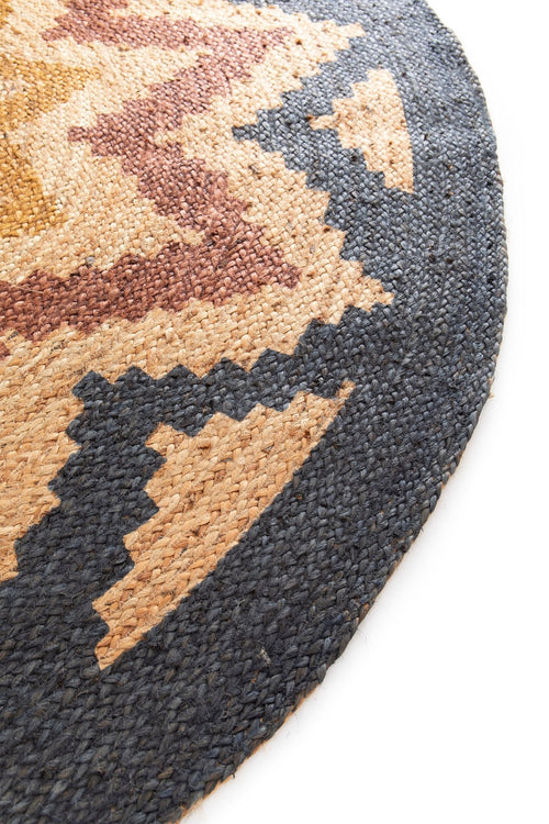 AFK Living vloerkleed Qom - handgemaakt - Jute - 120 x 170 cm - vtwonen shop