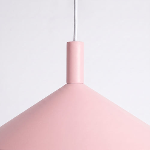 Sollux Lighting Hanglamp NOX 40 roze - 40x40x135cm