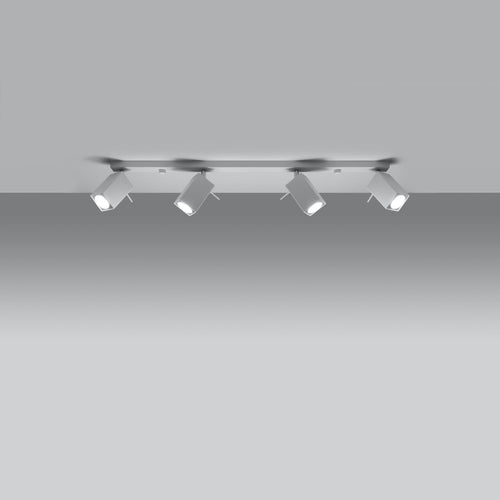 Sollux Lighting Plafondlamp MERIDA 4L wit - 80x6x16cm