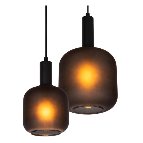 Lucide hanglamp ELOISE - 4xE27 - Zwart