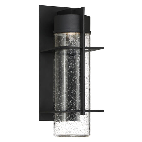 Elstead Quoizel Eames Geïntegreerde LED Outdoor Moderne Wandlamp Earth Zwart, 3000K, IP44