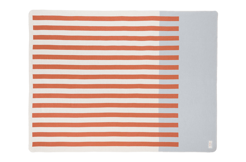 noo.ma ONU Katoenen deken - Terracotta - vtwonen shop