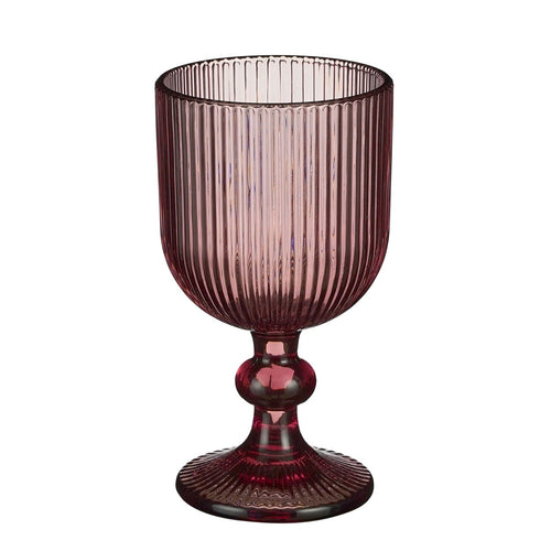 Mica Decorations Merlot Wijnglas set van 6 - 250 ml - Glas - Paars