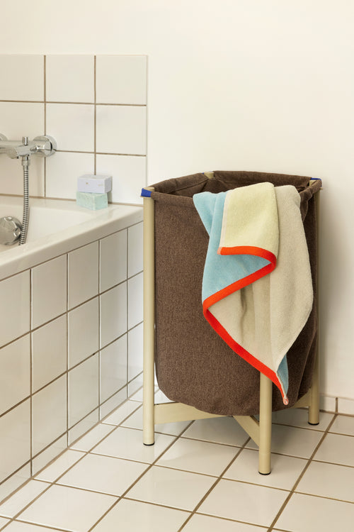 Hübsch handdoek Block - katoen - 70x140cm - vtwonen shop