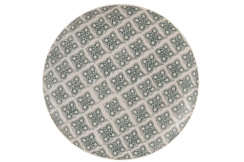 J-Line bord Decoratief Kousa - porselein - blauw/wit