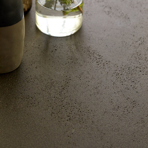 Tikamoon Massief acaciahouten en donkergrijze Cement tuintafel 6/8 pers. - Donkergrijs