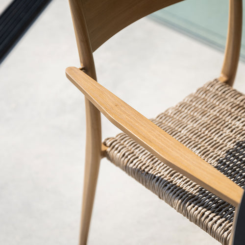 Garden Impressions tuinstoel Lily light teak look - vtwonen shop