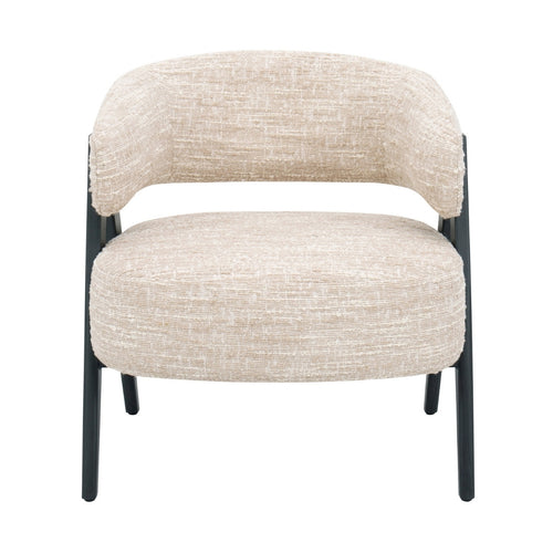 DÉJA Living Fauteuil Fly - Beige/Zwart - 67x64x72cm - vtwonen shop