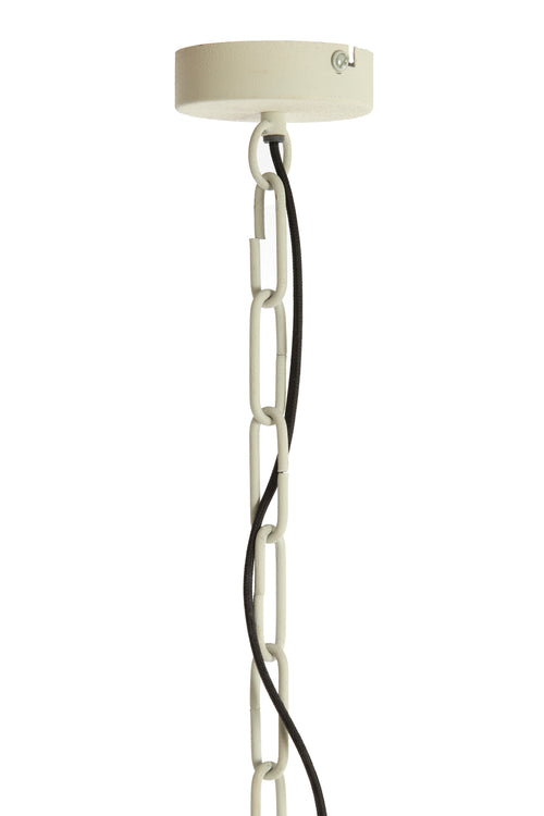 Light & Living hanglamp KYLIE - wit - Ø60x42cm - vtwonen shop