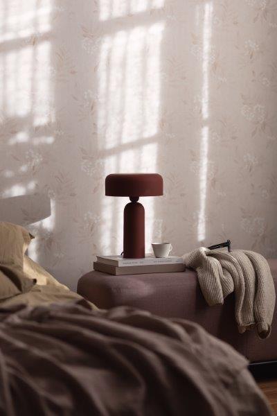 Borastapeter behang bloemen roze - 53 cm x 10.05 m - 660534 - vtwonen shop