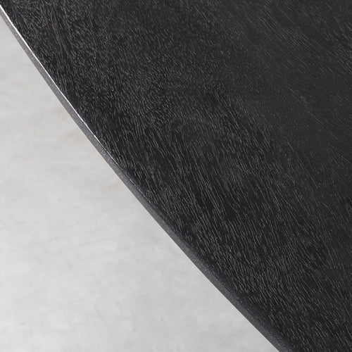 LABEL51 Eettafel Cooper - Zwart Mangohout - 250x110x85cm - vtwonen shop