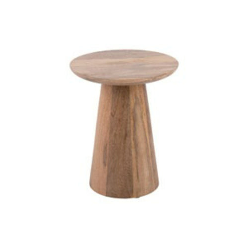 Leitmotiv bijzettafel Force Small - naturel - Ø40cm - vtwonen shop