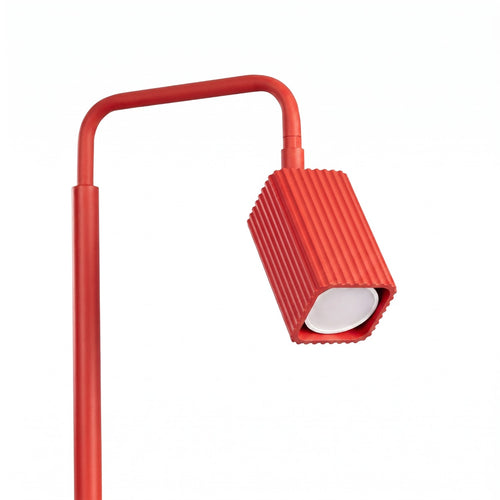Sollux Lighting Vloerlamp RAYO 1 rood - 30x30x160cm