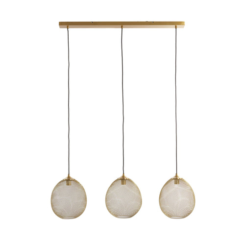 Light & Living hanglamp Moroc - goud - 30x104x34cm - vtwonen shop