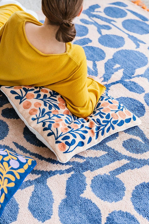 Vloerkleed Finarte Terttu Wool Rug Beige 140x200 cm - vtwonen shop