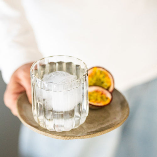 Brut Homeware | Tumbler Gaia | Set van 4 | 35cl | drinkglas | helder