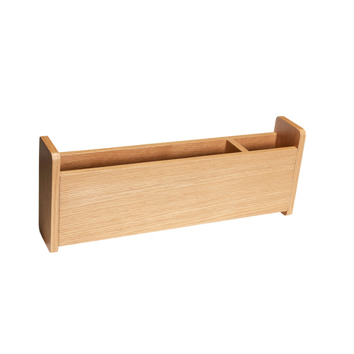 Hübsch organiser AtHand - mdf/eikenfineer - 48x9xh18cm - vtwonen shop