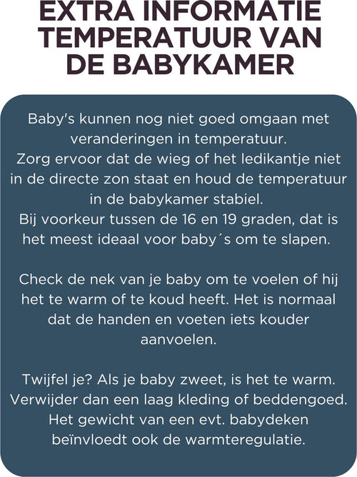 Rosey´s® Babyslaapzak met Maantjes, maat 68/80 - vtwonen shop