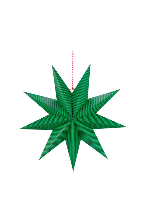 Pip Studio - Christmas Dark Green Stripe - Papieren Kerstster - 60cm