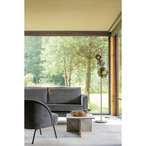 WOOOD fauteuil 3D Vogue - Streep - Midden Bruin - vtwonen shop