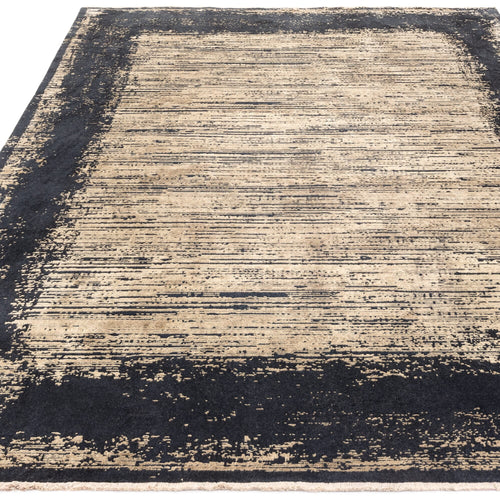 Vloerkleed Easy Living Elodie Black/Champagne 160x230 cm - vtwonen shop