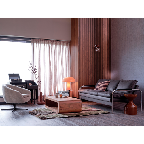 WOOOD bijzettafel Floyd - Metaal - Tapenade - 47x30x30 - vtwonen shop