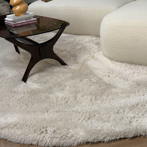 Interieur05 organisch vloerkleed Furr - beige - 290 x 200 cm