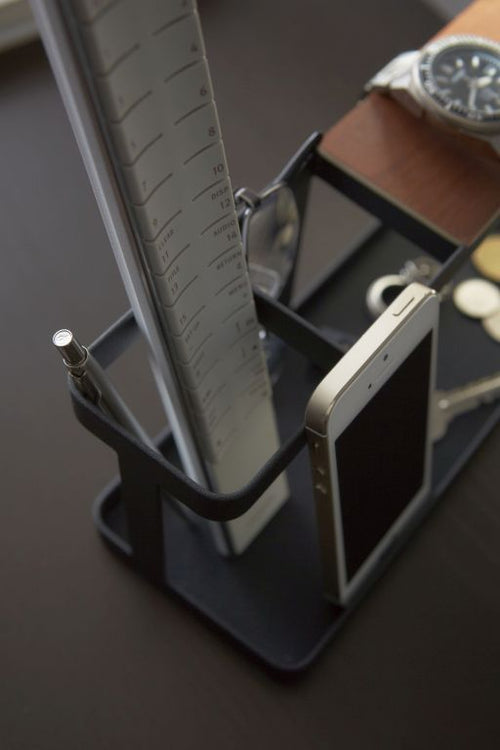 Yamazaki Bureau Organizer - Tower - Zwart
