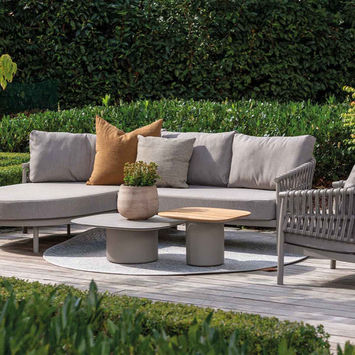Taste by 4 Seasons loungetafels Demi 50x60 en 70x80 cm latte - set van 2