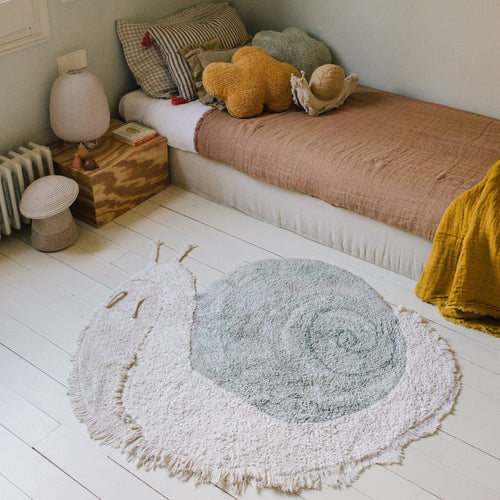 Lorena Canals wasbaar vloerkleed Washable Animal Snail