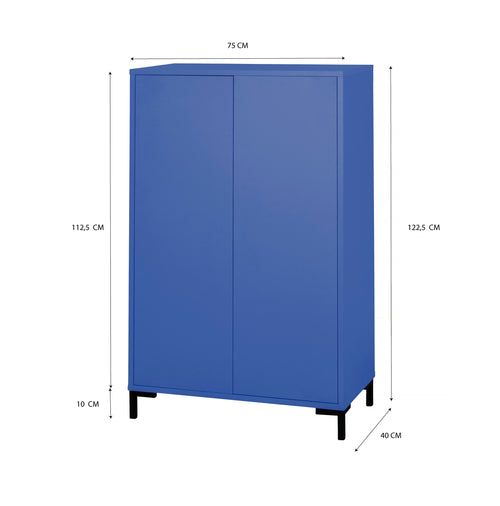 Multifunctioneel opbergmeubel blauw - vtwonen shop