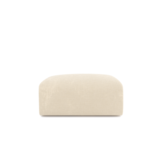 Sia Home - Zitzak MYRA - getextureerd fluweel crème 75cm