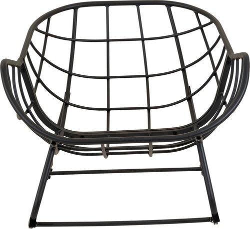 Lesli Living bistrostoel Cozy - groen - 97x117x82cm
