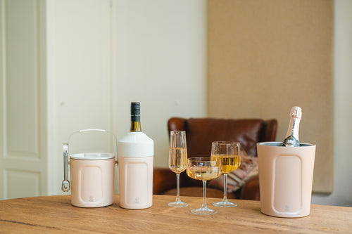 Leopold Vienna - Champagnekoeler dubbelwandig Corvina zand