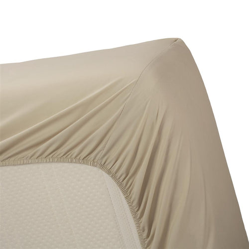 Beddinghouse hoeslaken BH Percale Cotton HL - 140x200 cm - zand - vtwonen shop