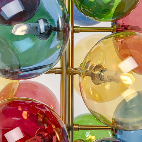 Kare Design Vloerlamp Scala Balls veelkleurig 169cm