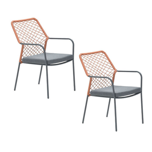 Garden Impressions tuinstoel Ross koper - 2 stuks - vtwonen shop