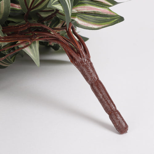 Mica Decorations Tradescantia Kunst Hangplant - L15 x B30 x H80 cm - Groen