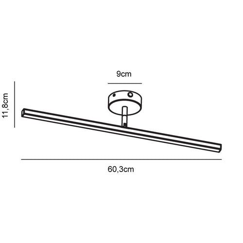 Nordlux Ip Wandlamp Badkamer L - LED - 3000K - Wit - vtwonen shop