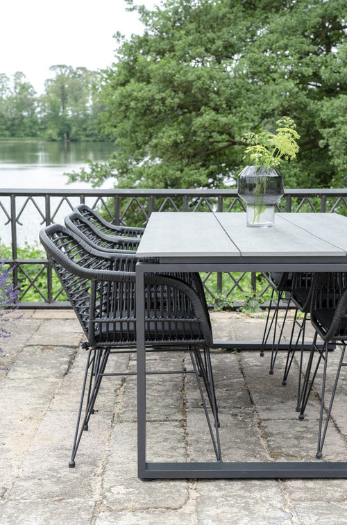 Artichok Anco tuintafel grijs - 210 x 100 cm - vtwonen shop