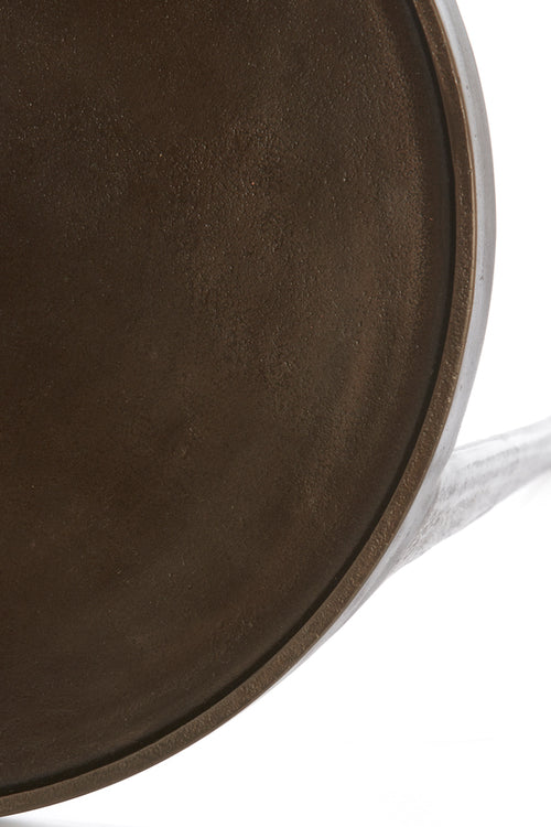 Light & Living bijzettafel TOBIAS - Ø43x45.5cm - bruin - Set van 2