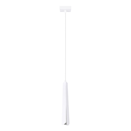 Sollux Lighting Hanglamp PRYSM 1 wit - 8x8x120cm