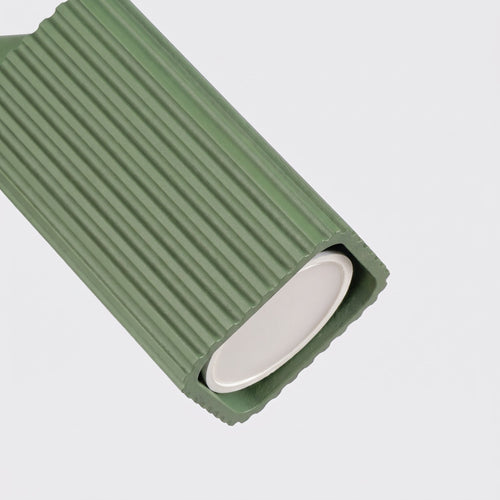 Sollux Lighting Wandlamp RAYO saliegroen met schakelaar - 8x16x16cm
