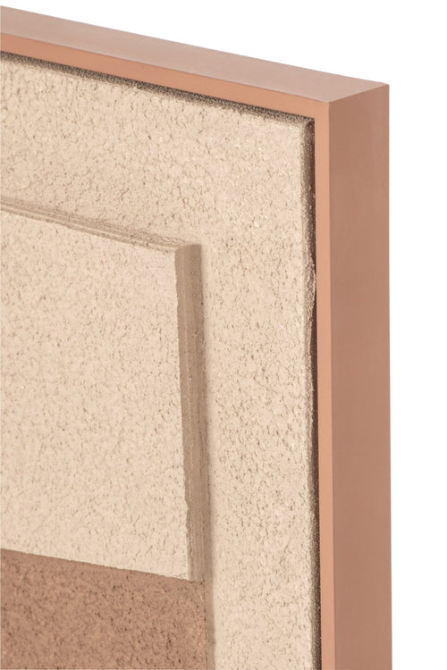 J-Line Schilderij Cut - MDF - bruin