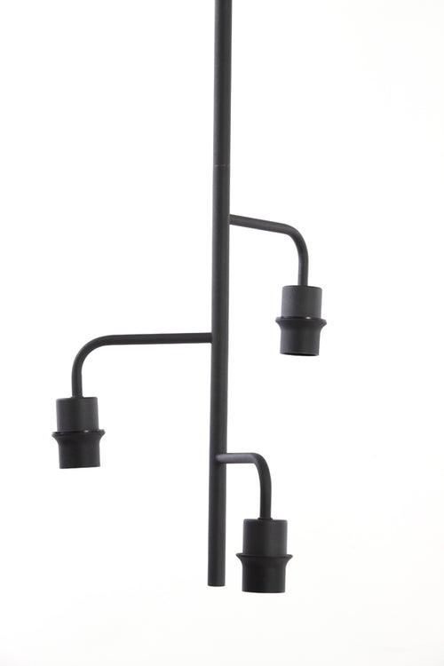 Light & Living hanglamp EDISA - zwart - Ø48x25cm - vtwonen shop